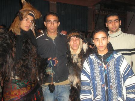 hafid et yahya et sief et moi et un ami (X)